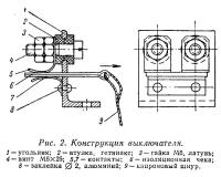 Рис. 2. Конструкция выключателя