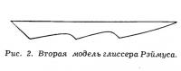 Рис. 2. Вторая модель глиссера Рэймуса