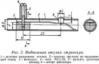 Рис. 2. Выдвижная втулка стрингера