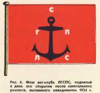 Рис. 4. Флаг яхт-клуба ЛГСПС