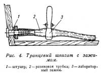 Рис. 4. Транцевый шпигат с зажимом