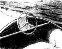 Рулевое устройство на надувной лодке «Орион-20»