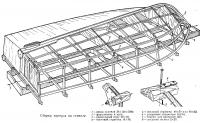 Сборка корпуса на стапеле