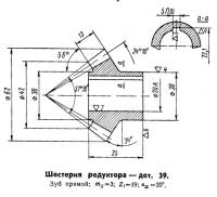 Шестерня редуктора