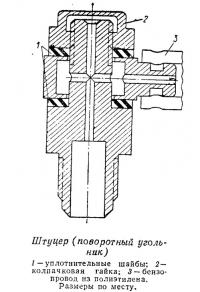 Штуцер (поворотный угольник)