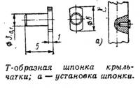 Т-образная шпонка крыльчатки