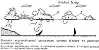 Влияние внутриоблачной циркуляции кучевых облаков на усиление основного ветра