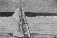 Андерс Ансар демонстрирует «Айс-винг» на льду Финского залива во время первенства СССР