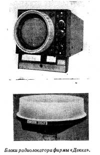 Блоки радиолокатора фирмы «Декка»