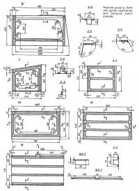 Чертеж узлов и деталей рубки