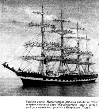 Четырехмачтовый барк «Крузенштерн»