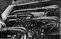 Двигатели «Аэромарин» в моторном отсеке «Драй Мартини»