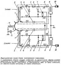 Электрическая схема блока электронного зажигания