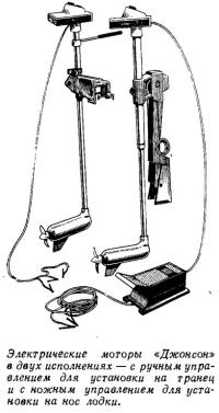 Электрические моторы «Джонсон» в двух исполнениях