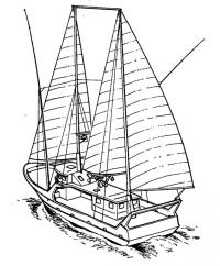 Головное судно серии парусно-моторных тунцеловов «Эол»