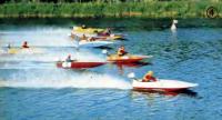 Гонки спортивных судов на реке Конке: стартуют мотолодки класса SC