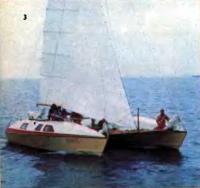 Катамаран «Янус» — победитель гонок крейсерских катамаранов