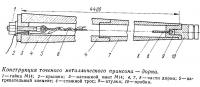Конструкция точеного металлического пуансона — дорна