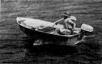 Лодка «Ерш» с мотором «Салют»
