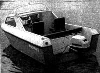 Лодка «Москва-2» вид сзади