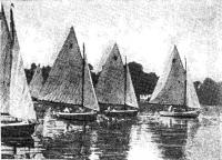 На VII Олимпиаде впервые участвовали яхты-монотипы; это были 12-футовые швертботы-одиночки
