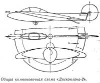 Общая компоновочная схема «Дископлана-2»