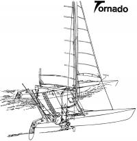 Общее расположение катамарана «Торнадо»