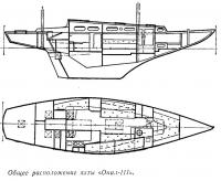 Общее расположение яхты «Опал-III»