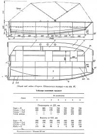 Общий вид лодки «Окунь»