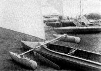 Однобалочный тримаран «Колибри» конструкции Л. Р. Мороза