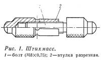 Рис. 1. Штихмасс