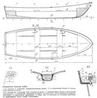 Сборочный чертеж лодки