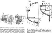 Сечения корпуса по шпангоутам и узлы конструкции