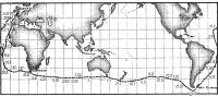 Схема маршрута кругосветного плавания Найоми Джеймс на «Экспресс-крусэйдере»