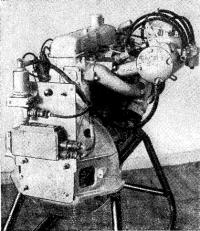 Система электронного впрыска, смонтированная на серийном двигателе ГАЗ-24