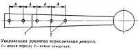 Укороченная рукоятка переключения реверса