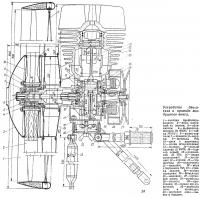 Устройство двигателя и привода воздушного винта