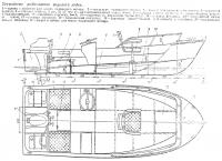 Устройство рыболовного варианта лодки