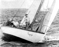 Яхта «Фортуна», экипаж которой во второй раз завоевал Кубок Балтийского моря