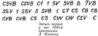 Запись первой у нас 7000-й программы А. Миненка