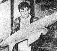 Знаменитый конструктор двенадцатиметровиков Олин Стефенс на борту «Корейджеса»