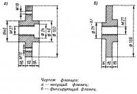 Чертеж фланцев