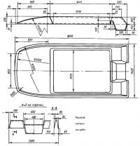 Чертеж секции палубы