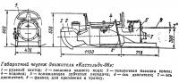 Габаритный чертеж движителя «Кастольди-06»