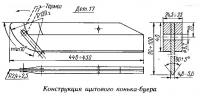 Конструкция щитового конька-буера