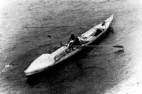 Лодка «МАХ-4» в водах Ангары