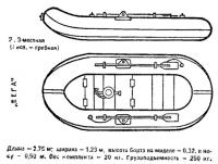 Надувная лодка «Вега» (I исполнение)