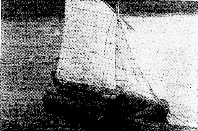 Наш «Гриф» готов к плаванию под мотором, под парусами (и по течению)