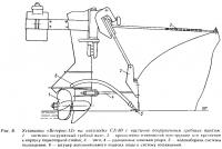 Рис. 6. Установка «Ветерка-12» на мотолодке СА-80