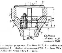 Съёмник обоймы подшипника 7204